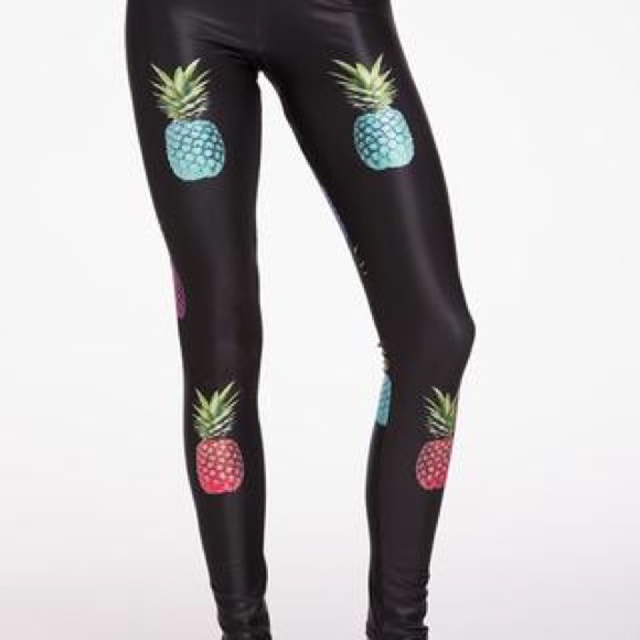 Amazing, Colorful Goldsheep Pineapple Leggings - Picture 3 of 4